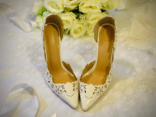 Load image into Gallery viewer, Floral d'Orsay Bridal Shoes