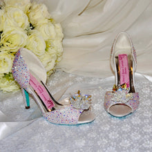 Load image into Gallery viewer, Cinderella Crystal Shoes