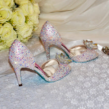 Load image into Gallery viewer, Cinderella Crystal Shoes