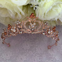 Load image into Gallery viewer, Snow White Tiara | Rose Gold