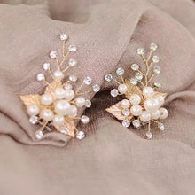 Load image into Gallery viewer, Gold Leaf Shoe Clips