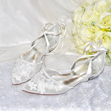 Load image into Gallery viewer, Flats with Lace Appliqué | Other Colours