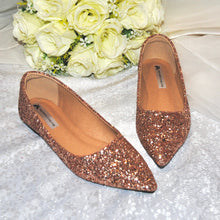 Load image into Gallery viewer, Rock Glitter Flats