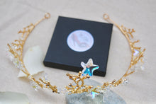 Load image into Gallery viewer, Little Mermaid Bridal Tiara - Princess Ariel