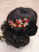 Load image into Gallery viewer, Rose Hair Comb