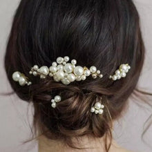 Load image into Gallery viewer, Pearl Hair Pin Set
