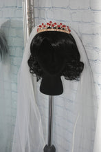 Load image into Gallery viewer, Single Tier Satin Edge Veil | 100cm - 300cm