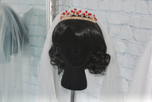 Load image into Gallery viewer, Single Tier Satin Edge Veil | 100cm - 300cm