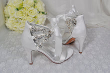 Load image into Gallery viewer, Crystal Ankle Strap Shoes