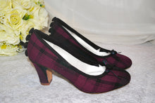 Load image into Gallery viewer, Tartan Wedding Shoes