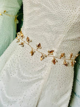 Load image into Gallery viewer, Leaf Vine Dress Belt | Gold, Silver, Rose Gold
