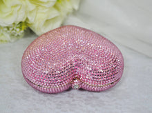 Load image into Gallery viewer, Crystal Heart Bag (Pink)