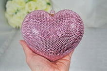 Load image into Gallery viewer, Crystal Heart Bag