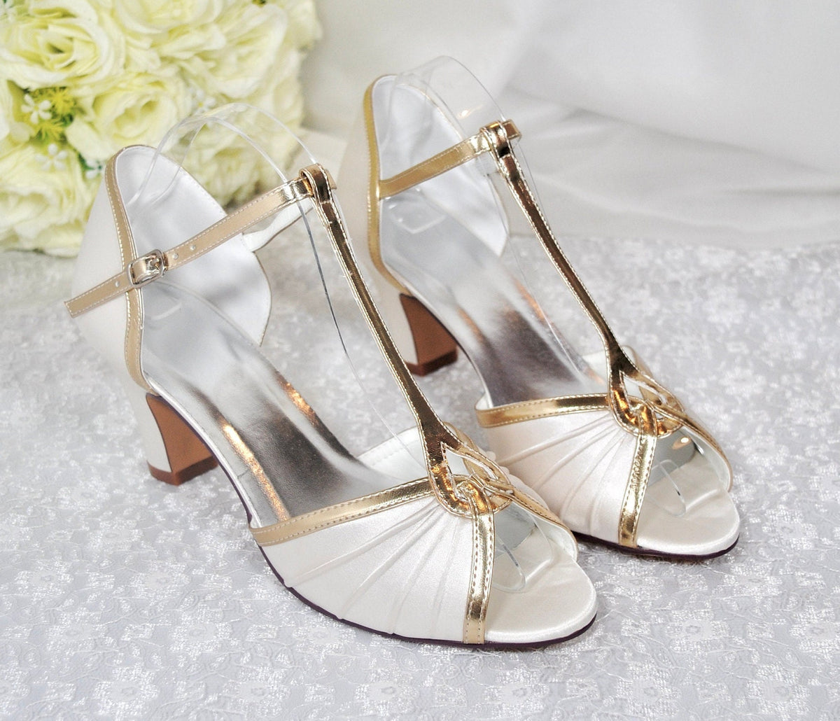 T bar wedding on sale heels