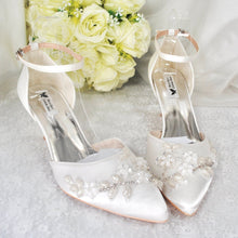 Load image into Gallery viewer, Fern - Satin, 6cm Heel