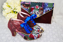 Load image into Gallery viewer, Beauty and the Beast Bridal Boots & Bag