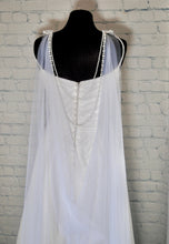 Load image into Gallery viewer, Wedding Cape | Draped Pearl Back