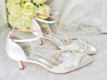 Load image into Gallery viewer, Fern - Satin, 6cm Heel