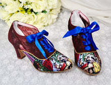 Load image into Gallery viewer, Beauty and the Beast Bridal Boots & Bag