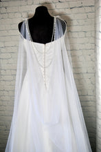 Load image into Gallery viewer, Wedding Cape | Draped Pearl Back
