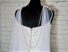 Load image into Gallery viewer, Wedding Cape | Draped Pearl Back
