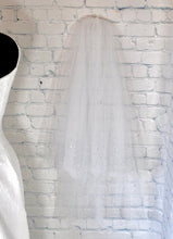 Load image into Gallery viewer, Glitter Veil with Pearl and Crystal Details