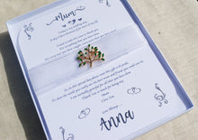 Load image into Gallery viewer, Mother of the Bride Boxed Keepsake Brooch