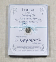 Load image into Gallery viewer, Personalised Wedding Keepsake - Sixpence