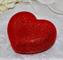 Load image into Gallery viewer, Crystal Heart Bag