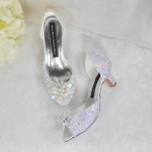 Load image into Gallery viewer, Low Heel Cinderella Wedding Shoes (5cm Heel)