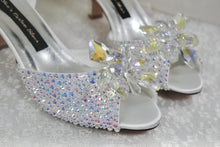 Load image into Gallery viewer, Low Heel Cinderella Wedding Shoes (5cm Heel)