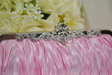 Load image into Gallery viewer, Satin Diamanté Clutch Bag | Various Colours