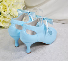 Load image into Gallery viewer, Blue Vintage Booties