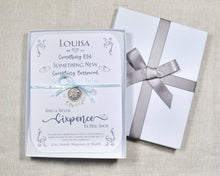 Load image into Gallery viewer, Personalised Wedding Keepsake - Sixpence