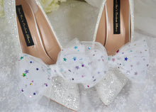 Load image into Gallery viewer, Celestial Shoe Bow Clips