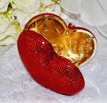 Load image into Gallery viewer, Crystal Heart Bag