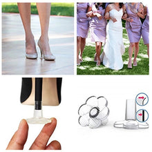 Load image into Gallery viewer, Heel Stops - Prevent Your Wedding Shoes Sinking into Soft Surfaces