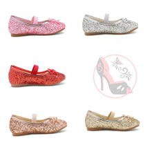 Load image into Gallery viewer, Rock Glitter Mary Jane Flower Girl Shoes | Other Colours
