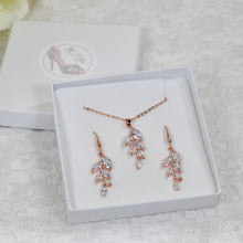 Load image into Gallery viewer, Personalised Jewellery Gift | Earrings, Necklace, Bracelet Set