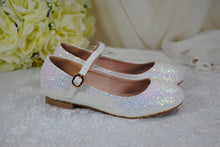 Load image into Gallery viewer, Unicorn Glitter Flower Girl Shoes