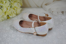 Load image into Gallery viewer, Unicorn Glitter Flower Girl Shoes