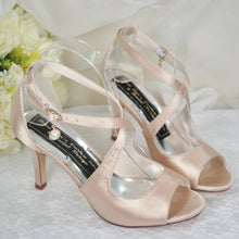 Load image into Gallery viewer, Satin Sandals | Custom Colours | 3 inch Heel