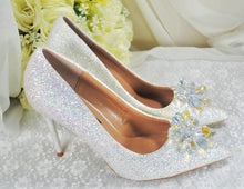 Load image into Gallery viewer, Cinderella Glitter | 9.5cm or 7cm Heel