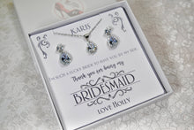 Load image into Gallery viewer, Personalised Gift | Earrings & Necklace Set