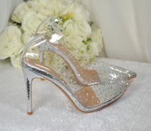 Load image into Gallery viewer, Transparent Diamanté Shoes