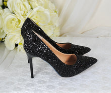 Load image into Gallery viewer, Rock Glitter Shoes | 9.5cm or 7cm Heel