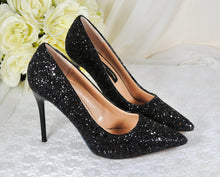 Load image into Gallery viewer, Rock Glitter Shoes | 9.5cm or 7cm Heel