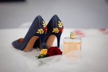 Load image into Gallery viewer, Satin Shoes with 'Cherry Blossom' | Custom Colours