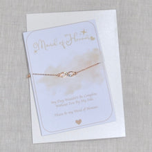 Load image into Gallery viewer, Gift Card with infinity Bracelet | Silver or Gold