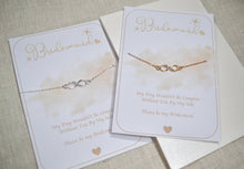 Load image into Gallery viewer, Gift Card with infinity Bracelet | Silver or Gold